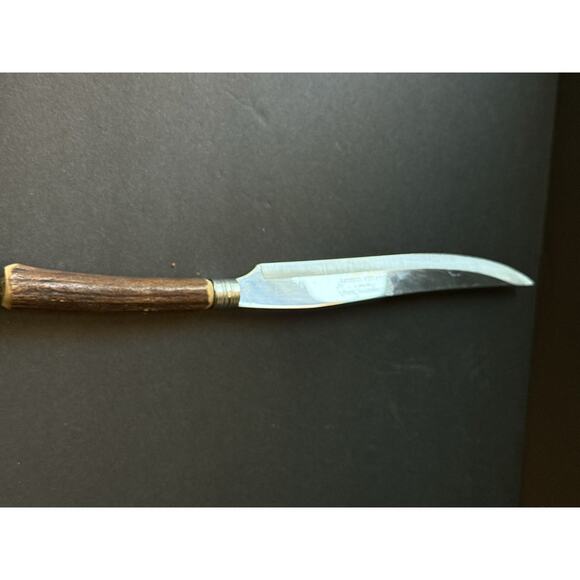 Vintage Pepperidge Farm Handle Knife Leather Embossed Case Country Farmhouse - Picture 5 of 11